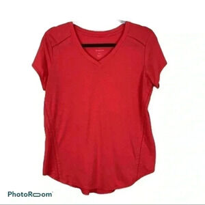 Tangerine Athletic Short Sleeved Top